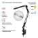 NLED-496-12W-BK desktop on the clamp black