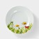 Porcelain plate "Chamomile", D = 20 cm, white