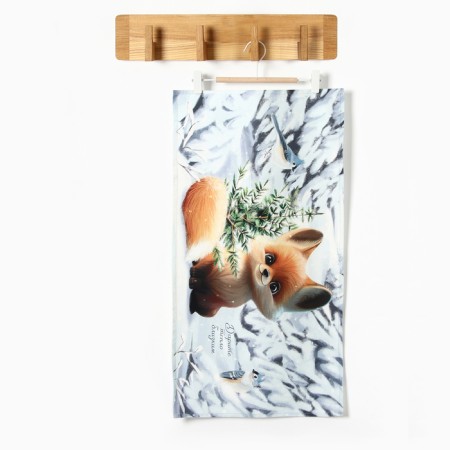 New Year. Ethel Give Treking towel 40x73 cm, 100% cotton, sarzha 190 g/m2
