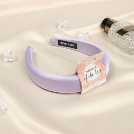 Hair rim "Jeannette" Classic Gloss, 3 cm, lilac-1