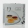 Glass cake stand with Patisserie lid, D = 32.2 cm