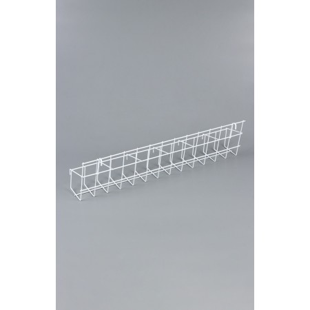 Basket for seeds, length 60 cm, pocket size 10x7x9.5 color white-3