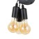 Sconces "gorilla" 3he27 40W gray51.5x51.5x32cm