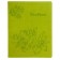 Premium Deville is universal, for grade 1-11 Vivella "Flowers", Cover Artificial Leather, Green