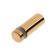 Remote holder for plates, 12x30 mm, color gold, set 10 pcs.