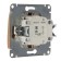 Glossa switch Sche GSL000511, 10 A, 1 key, hidden, oak color