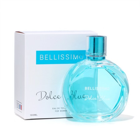 Women's toilet water Bellissimo Dolce Blue, 100 ml (based on Lignt Blue ((Dolce & Gabbana)
