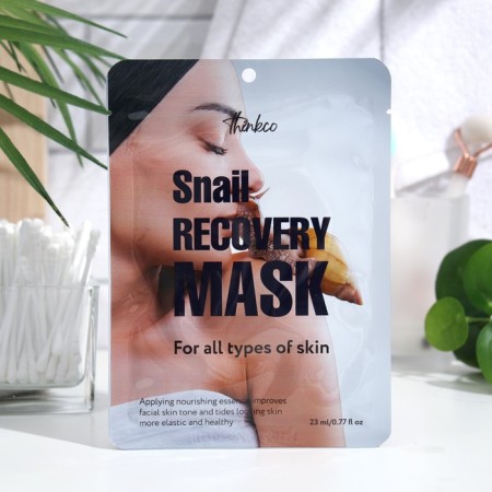 Facial mask for face extract of Musin Snail Thinkco, 23 ml