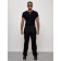 Sports male winter, size 48, black color
