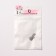 Castle Carabin Rater 10 mm "heart" with an extension cm 4 cm, silver color