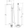 Timo Saona 2210/00Y-CR bath mixer, single-leaf, floor, shower, chromium