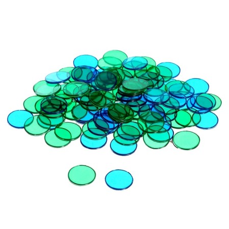 Magnetic game "Magnetic wand", 100 magnetic chips, MICS color, according to the Montessori Methods-3