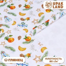 Glossy packaging paper 