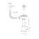 Siphon for sipi "Ani Plast" Grot A0142SA15, 3 1/2 "x40 mm, round overflows, corrugation 40x40/50 mm