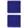 Velcro clip for skis, dark blue color