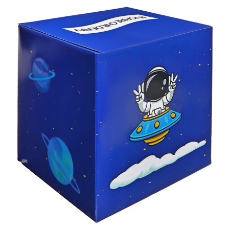 Drawing set, with coloring, blue-24