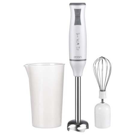 ECON ECO-335HB, 700 W, 500 ml, 2 speeds, 2 nozzles, white and gray