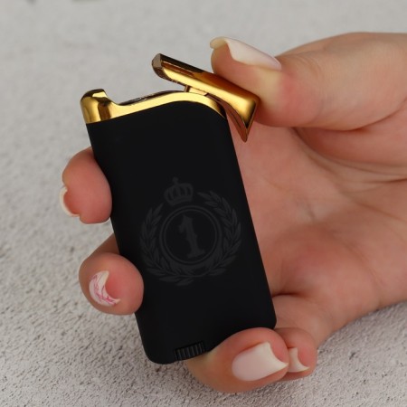 Gas lighter "1", mix, 6.7 x 3.3 cm.-7