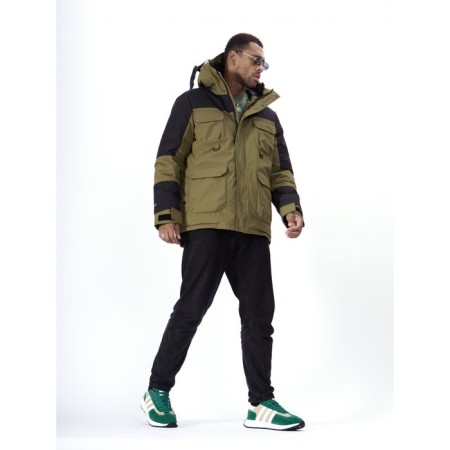 Ski jacket men's, size 54, khaki color-24