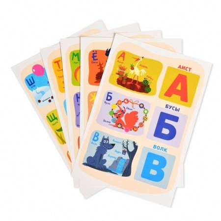 Game set soft magnetic "letters"-3