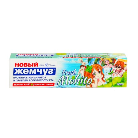 Toothpaste New Pearl Fresh Mohito, 100 ml-2