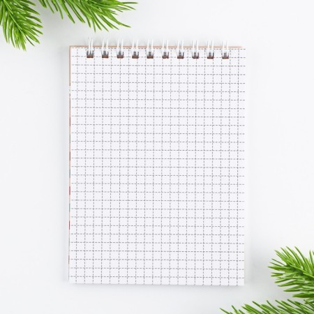 New Year. Notepad A6, 40L Soft cover, on the crest "Happy New Year"-2