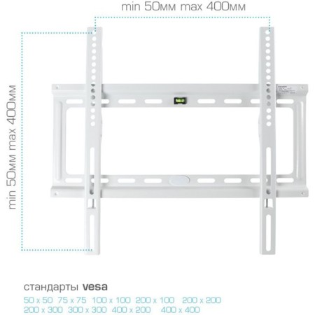 Kromax IDEAL-3 TV 22 "-65" Max.50kg, wall-mounted TV-2