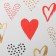 A set of round boxes 3 in 1 with a handle, gift packaging, “love”, 20 x 20 x 9.5 - 26 x 26 x 11.5 cm