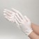 Cotton gloves, size L, steam, packing 12 pcs, white color