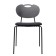 Hillen chair, 565 × 445 × 785 mm, black color
