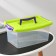 Container for storage with a lid, 4 l, 29 × 19 × 13 cm, lighting color