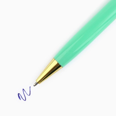 Pen in the gift box "beloved teacher", metal, blue paste, 1.0 mm-2