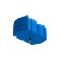 Shower tank, 100 liters, with euns and watering can, blue, series "r"