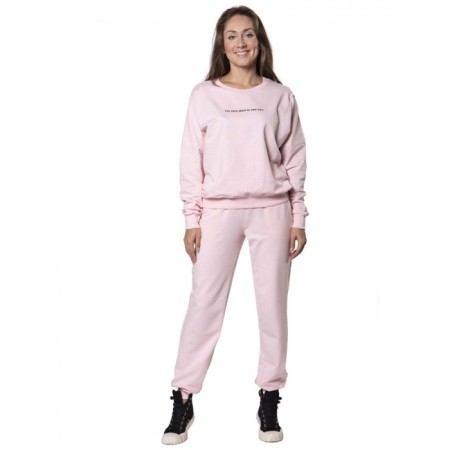 Women's suit I am Very Glad to See You, size 46, pink color-2