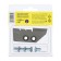 Knives "Tonar" LR-130L, D holes 150 mm, elongated, left rotation nlt-130l.sl.uu