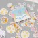 Stickers for creativity "weather phenomena" embossing silver set 48 pcs 9x7x0.8 cm