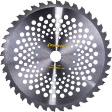 Нож для триммера CHAMPION C5107, с зубцами из твердого сплава, 40 зубьев, 255х25.4 мм