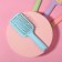 Massage comb, 17.2 × 6 cm, color mix