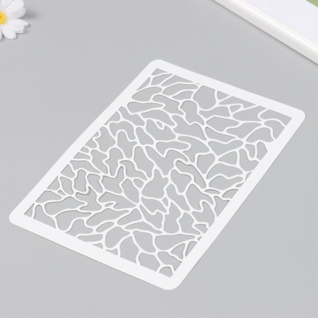 Plastic stencil "Texture" 16x24 cm-1