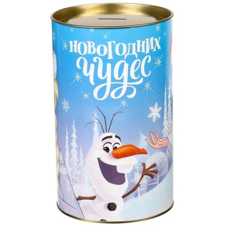Копилка на Новый год, 12х12х20.5 см, Холодное сердце-4