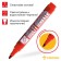 Permanent marker 3.0 mm, Crown Multi Marker, Red