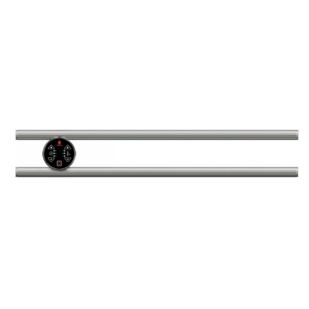 Terminus heated towel rail "Circle regiment" P2, 500x90 mm, chrome