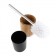 Axentia bonja toilet from bamboo and stainless steel Ø 9.5 cm, height 36 cm