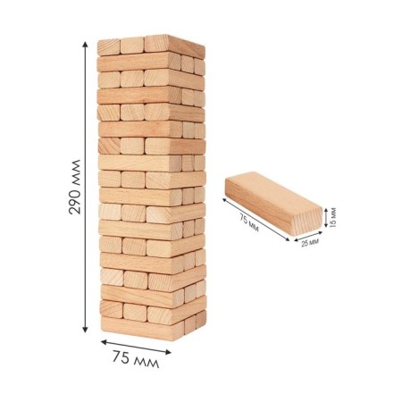 Board game "Tower with rebels", 54 elements-1