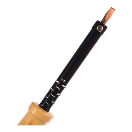 Soldering iron bison master, wooden handle, durable sting, 60 watts, 220 B-1