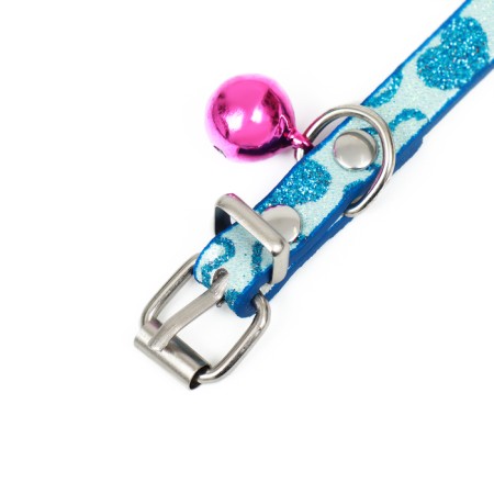 Collar "hearts", 31 x 1 cm, artificial leather, mix of colors-5