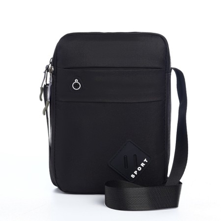 Male bag, black color