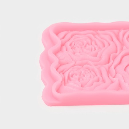 Mold "Rosary", silicone, 17 × 10.5 × 1 cm, color mix-3