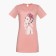 Homemade dress, powder color, printer mix, size 44