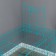A cage with a hatch for dogs and cats, 100 x 60 x 70 cm, blue